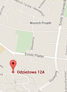 mapa dojazdu do gabinetu okulistycznego